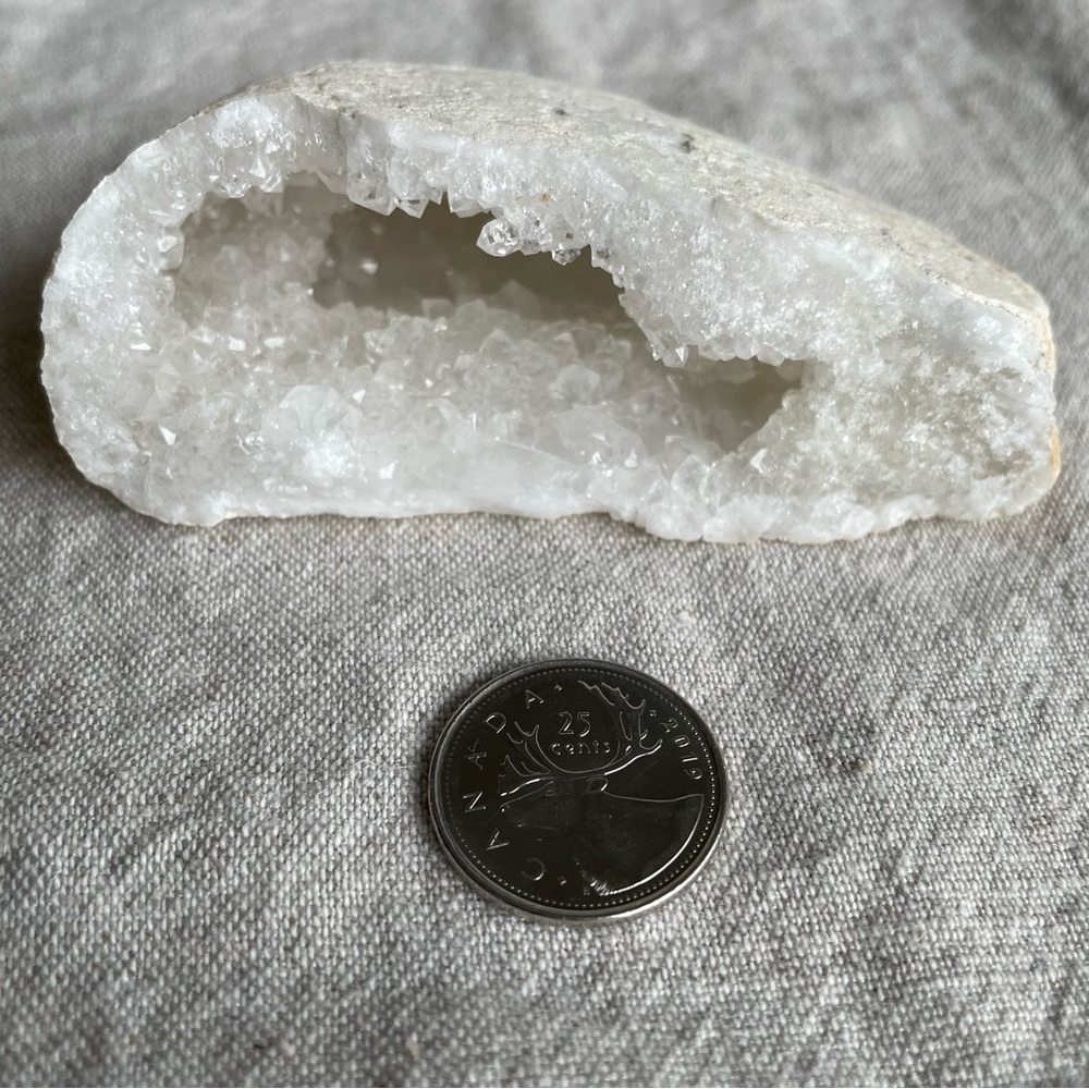 Quartz Geode Pair - Picture 5 of 5